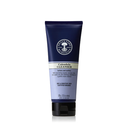 Neal's Yard Remedies | Calendula Cleanser | Vegan | Gifts for Women | Gentle Cream Cleanser with Coconut, Olive & Jojoba Oil for Dry & Sensitive Skin