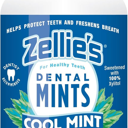 Xylitol Sugar Free Cool Mint Breath Mints | Non-Gmo, Low-Calorie, Gluten Free, Vegan & Kosher Mints (250 Count - Pack Of 1)
