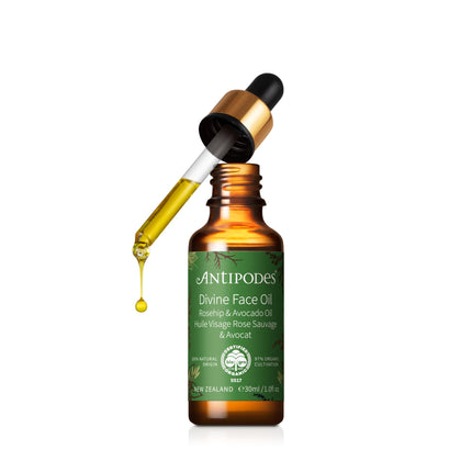 Divine Face Oil Rosehip Oil & Avocado Oil ? Anti-Aging Face Oil to Address Appearance of Fine Lines & Wrinkles - 30ml