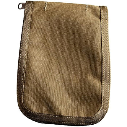 Rite In The Rain Pocket Notebook Cover Brown Heavey Duty Cordura Fabric Rugged Zip closure 4 pen Pockets fits 4 Inchx 6 Inchnotebook R 146, 946, 946T & 746