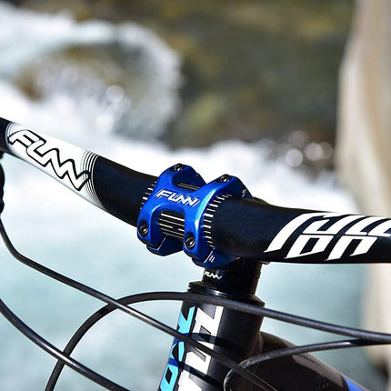 Funn Crossfire Mountain Bike Stem with 31.8mm Bar Clamp - Durable and Lightweight Alloy Bike Stem for Mountain Bike and BMX Bike, Length 50mm stem