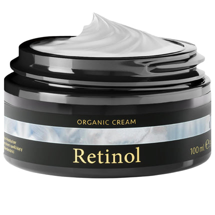 Satin Naturel Hydrating Face Cream 100 ml ? with Pure Retinol and Organic Salicylic Acid ? Natural Anti-Wrinkle and Anti-Dark Spot Cream ? Vegan