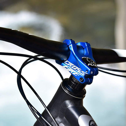 Funn Crossfire Mountain Bike Stem with 31.8mm Bar Clamp - Durable and Lightweight Alloy Bike Stem for Mountain Bike and BMX Bike, Length 50mm stem