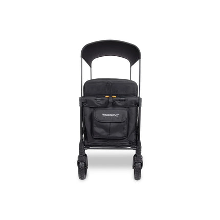 Wonderfold W4 Luxe Pro Stroller Wagon - Jet Black