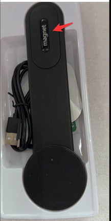 15W Magnetic Wireless Car Charger - Bendable Phone Holder Mount