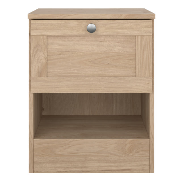 Brande Nightstand with1 Frame Drawer in Jackson Hickory