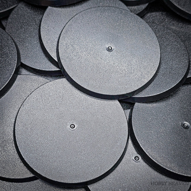 70mm Round Plain Plastic Bases