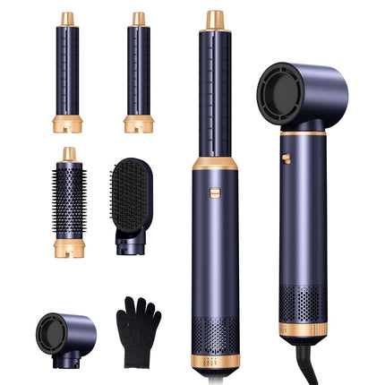 Hair Styler Airbrush Pro 5 in 1, 1000w Air Styler Hair Dryer, 5 in 1 Multi Styler with Air Curler,Blow Dryer Brush, Hair Styling Tool for Curling,
