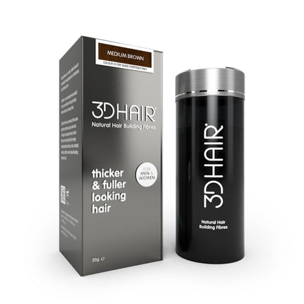 3D Hair Building Fibres for Thinning Hair 1 Pack, 35g Hair Fibres for Thinning Hair for Women & Men, Make Hair Look Thicker in Seconds with hair