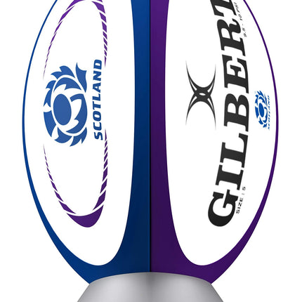 Rugby Ball Scotland Globall Adults and Kids Night Light | Official SRU & Gilbert Licensed Night Lamp | Rugby Gifts for Men and Women | Cool Bedroom