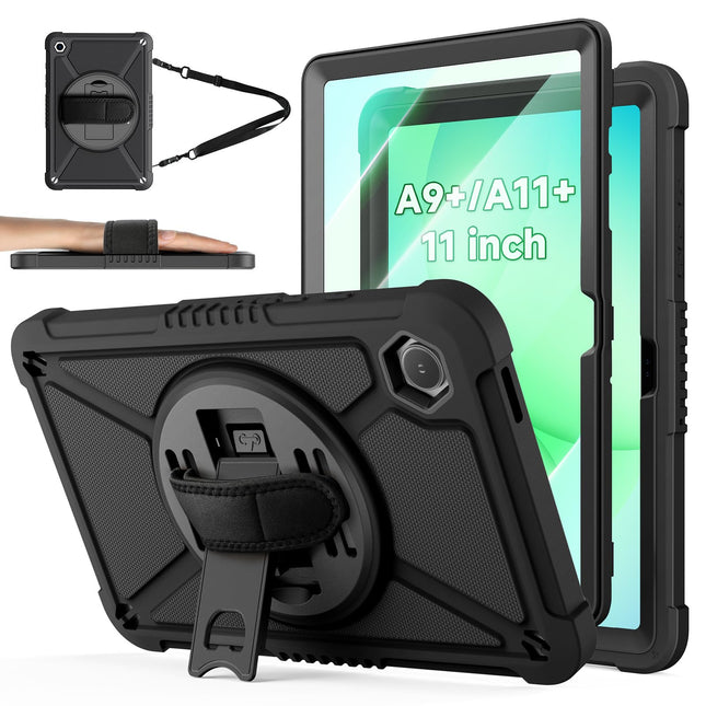 ZtotopCases Case for Samsung Galaxy Tab A11+ / A9+ 11 Inch 2023/2025, Shockproof Protective for Samsung A11+ tablet case with Screen Protector + 360