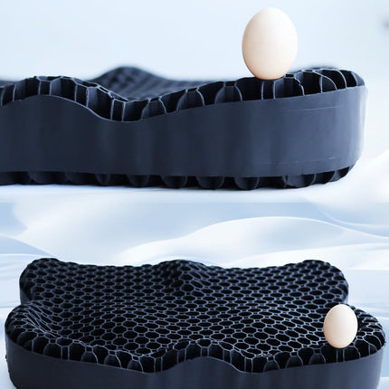 Gel Seat Cushion, Extra19.7"Chair Seat Pads for Wheelchair, Soft Cushions for Car Office Chair for Pressure Coccyx Sciatica Pain Relief, Ergonomic