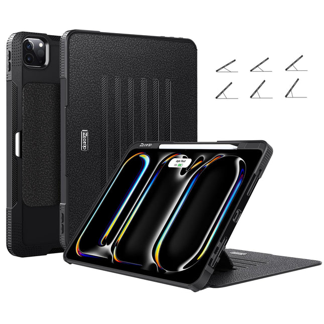 ZtotopCases for iPad Pro 12.9 Case 6th/5th/4th Generation 2022/2021/2020 & iPad Pro 13 Inch Case 2025(M5)/2024 (M4), [6 Magnetic Stand Angles]