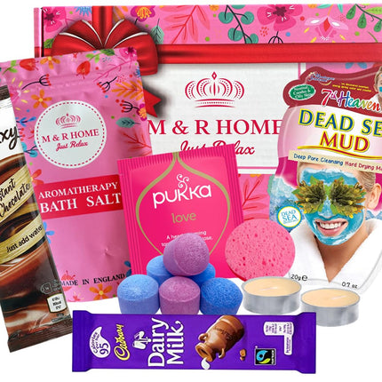 Pamper Gifts for Women, Self Care Package ? Mother?s Day Gift, Relaxation, Spa Gifts for Her, Hug in a Box ? Thank You Gift, Birthday Hampers for
