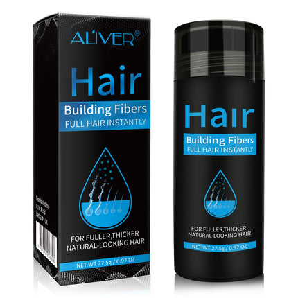 Hair Fibres,Professional Quality Fiber Hair Powder, Hair Loss Concealer for Thinning Hair for Women and Men, Instantly Conceals Hair Loss in 15