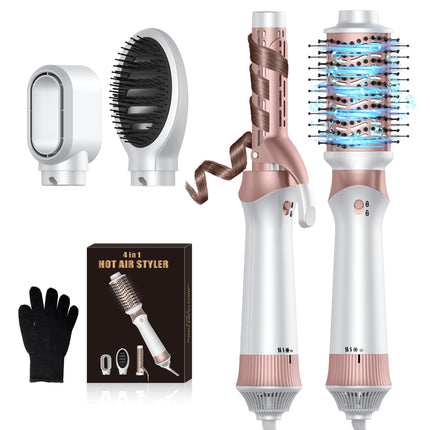 4 in 1 Hair Styler Hair Dryer Brush Set Multi-use Styling Tools Hair Styler Brush for Styling Hair Curler Curling Tongs Hairbrushes Hairdryers Women