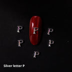 Letter P / Silver