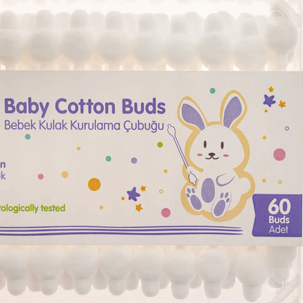 baby me Baby Cotton Buds 60 pcs