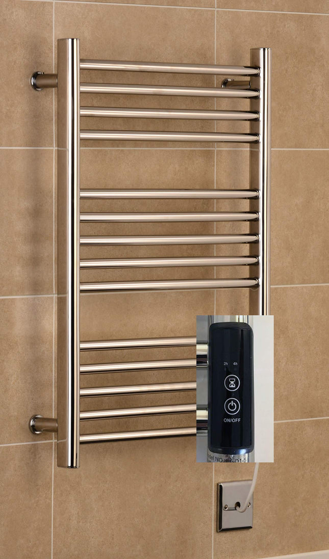 Manissa Siena Electric Heated Towel Rail H720mm W400mm