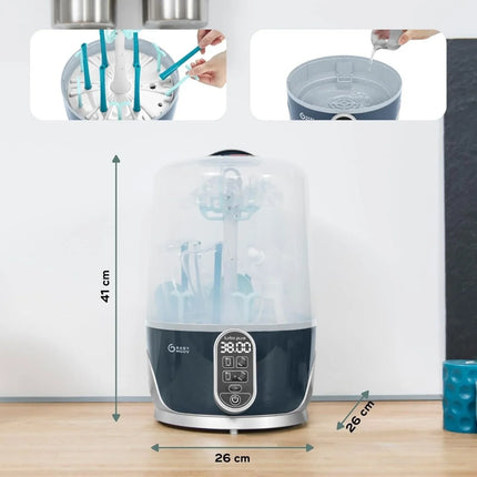 Babymoov Turbo Pure 3-in-1 Steriliser & Dryer & Purified Bottle Storage
