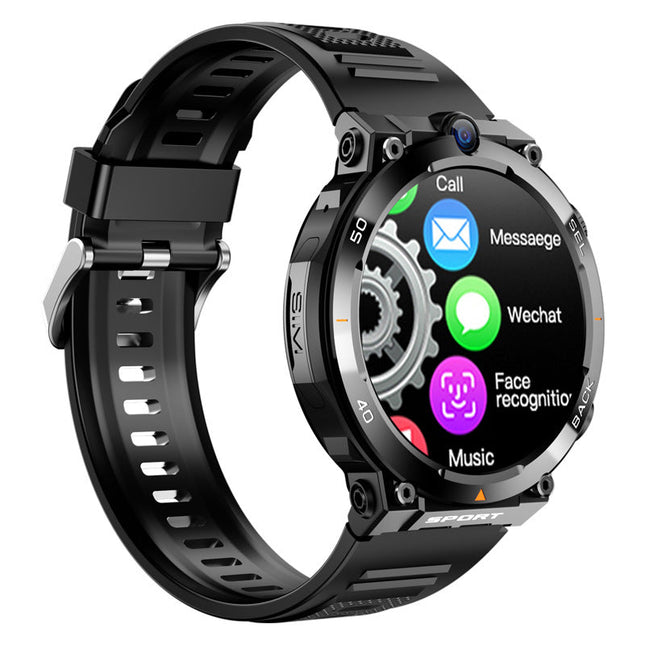 H10 Round Screen Smart Watch Nfc Access Control Photo Playstore Flashlight