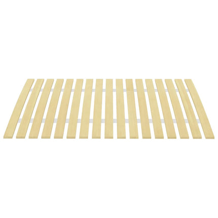 Slatted Bed Base with 17 Slats 80x200 cm