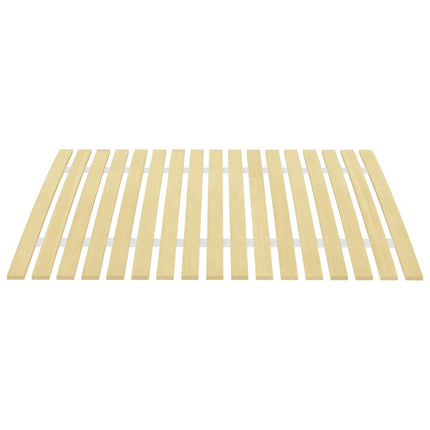 Slatted Bed Base with 17 Slats 90x200 cm