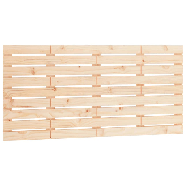 Wall Headboard 156x3x63 cm Solid Wood Pine