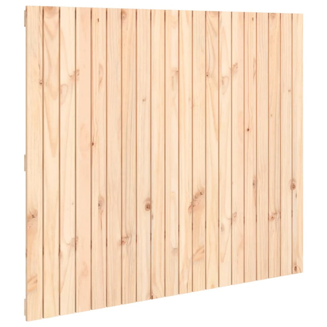 Wall Headboard 127.5x3x110 cm Solid Wood Pine
