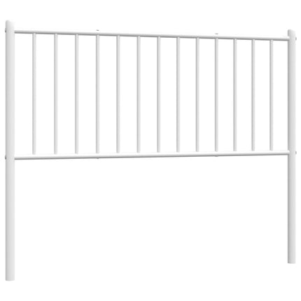 Metal Headboard White 107 cm
