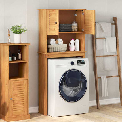 Washing Machine Cabinet VIGO Honey brown 72.5 x 27 x 161 cm