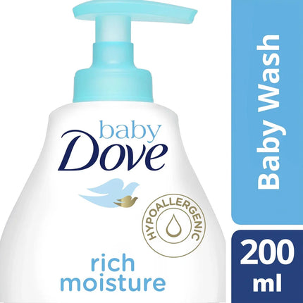 Dove Baby Rich Moisture Head to Toe Wash 200ml