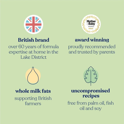 Kendamil Stage 1 Organic First Infant Milk Formula from Birth 800g