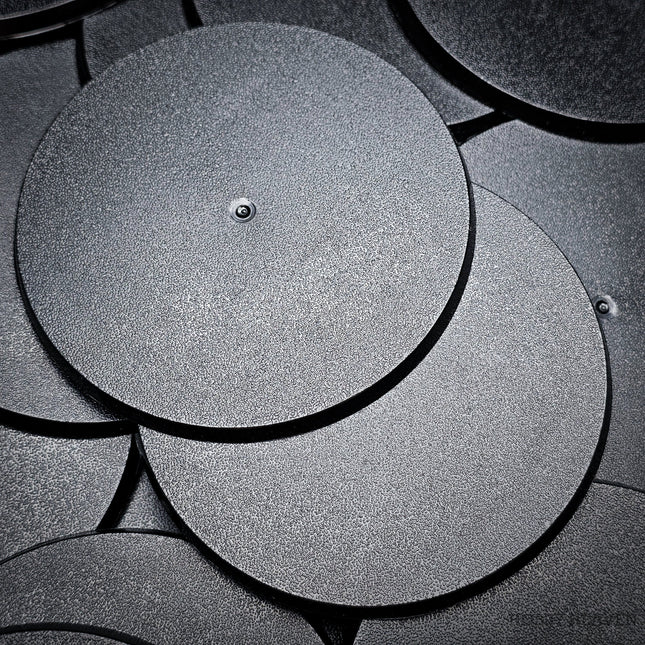 90mm Round Plain Plastic Bases