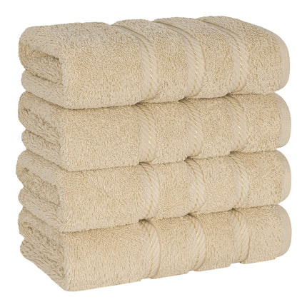 American Soft Linen, 6 Piece Hand Towel Set, 100% Turkish Cotton 16 in 28 in Hand Towels for Bathroom, Soft Absorbent Hotel Quality Quick Dry Hand