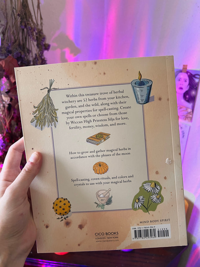 The Green Wiccan Herbal (Book) by Silja