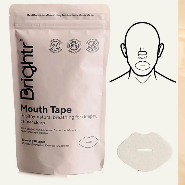 Brightr Mouth Tape for better Nasal Breathing