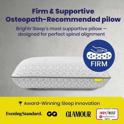 Brightr® Eclipse Adjustable Firm Memory foam pillow