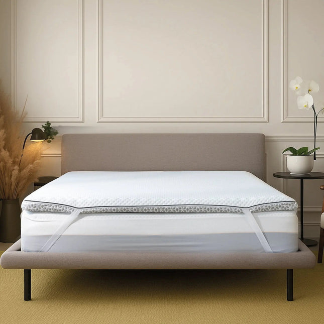 Brightr®  Titan Deluxe 2 in 1 Best Extra Firm Mattress Topper  - Firm/Extra Firm