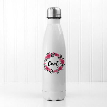 C-Nt Floral - Mouthy Water Bottle