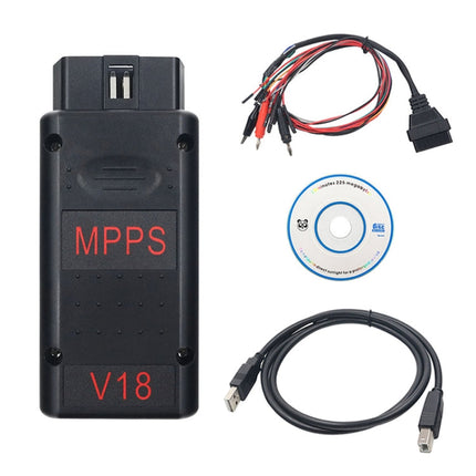 MPPS V18 Main + Tricore + Multiboot V18.12.3.8 with Breakout Tricore Cable Car Diagnostic Tool, V18
