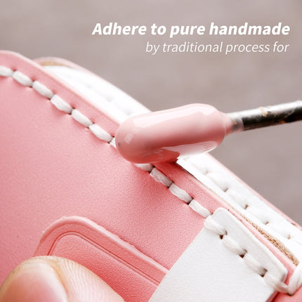 Hallmo Car Female Style Cowhide Leather Key Protective Cover for Volkswagen, B Type Folding(Pink)