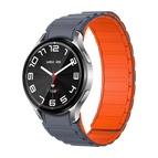 Silver with Magnetic Strap