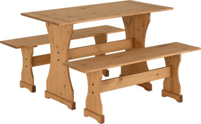 Corona Dinette Set (Bench Set)