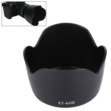 ET-60II Lens Hood Shade for EF 55-250 IS, EF 75-300III USM, EF 90-300MM f/4-5.6 Lens, ET-60II