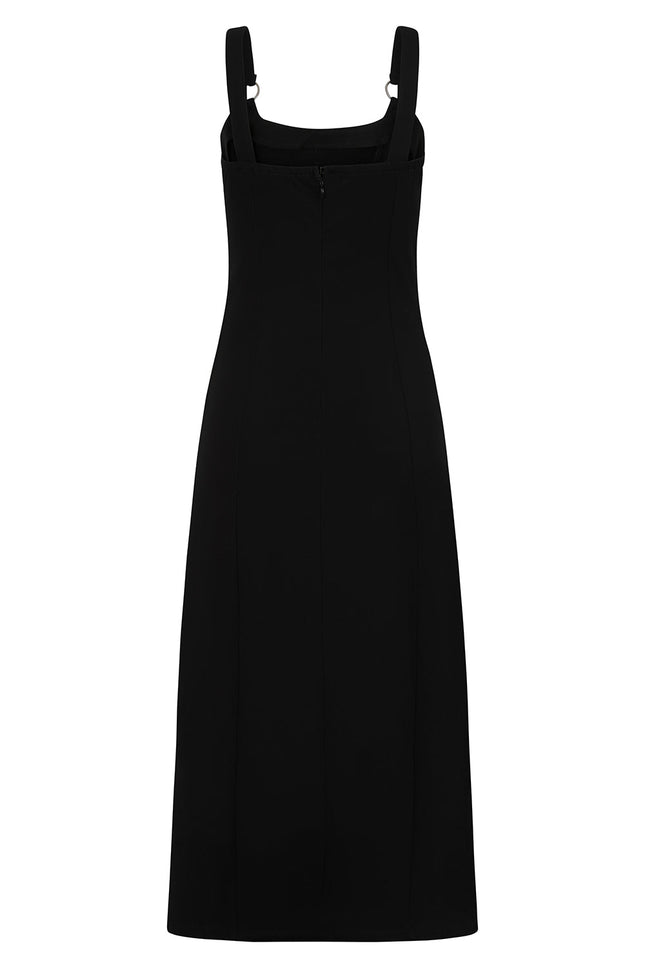 Banned Apparel Malvolia Zipped Midi Dress