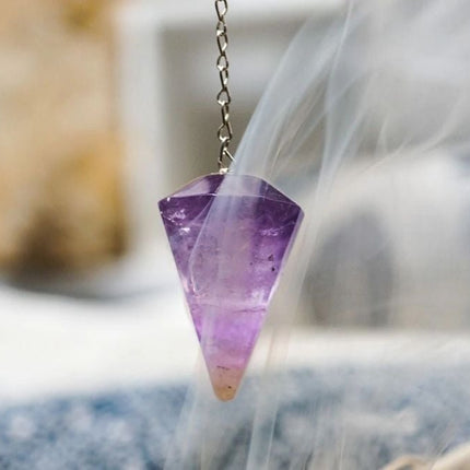 Amethyst pendulum
