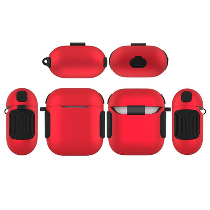 2 in 1 Matte Texture Contrast Color PC + TPU Earphone Case, For AirPods 2 / 1, For AirPods 3