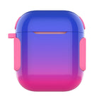 For AirPods 2 / 1 / Blue+Rose Red Gradient