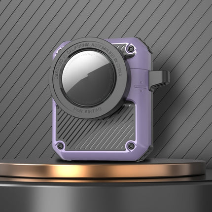 Automatic Flip Switch TPU+PC Earphone Case with AirTag, For AirPods Pro, For AirPods 1/2, For AirPods 3